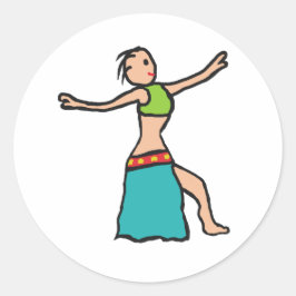 ベリー踊り ラウンドシール