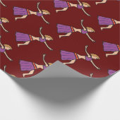 ベリー踊り ラッピングペーパー (角)