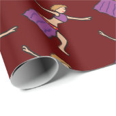 ベリー踊り ラッピングペーパー (ロールコーナー)