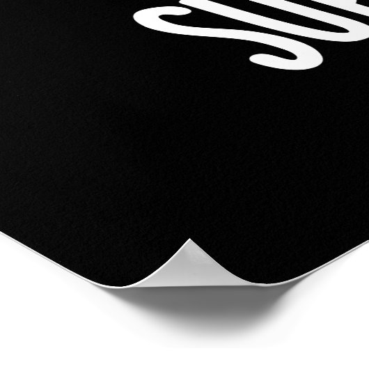 ベリー迷信的おもしろいフルーツプンダークBG ポスター (角)