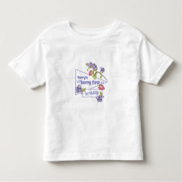 ベリー１歳の誕生日 トドラーTシャツ