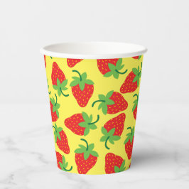 ベリー1歳の誕生日かわいいイチゴの子ども 紙コップ