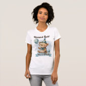 ベリー1歳の誕生日 - お母さんクマTシャツ Tシャツ (正面フル)