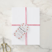 ベリー1歳の誕生日 |ストロベリ感謝していーギフトラベル ギフトタグ (より糸付き)