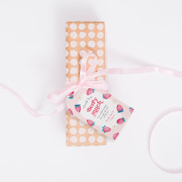 ベリー1stバースデーストロベリーファースト誕生日パーティー ギフトタグ