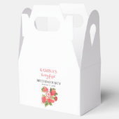 ベリー1st誕生日パーティーストロベリーフルーツ夏 フェイバーボックス (オープン)