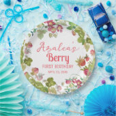 ベリー1st誕生日パーティー ペーパープレート (パーティー)