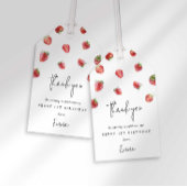 ベリー1st誕生日メッセージカード ギフトタグ