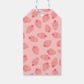 ベリー1st誕生日ユー感謝していラベル ギフトタグ (裏面)