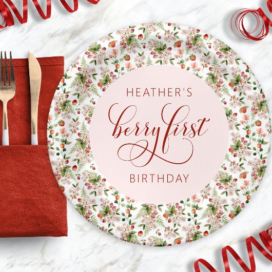 ベリー1st ペーパープレート