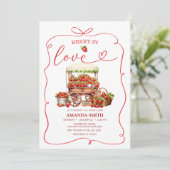 ベリー・イン・ラブ コケッティ ブライダルシャワー 招待状 (スタンド正面)