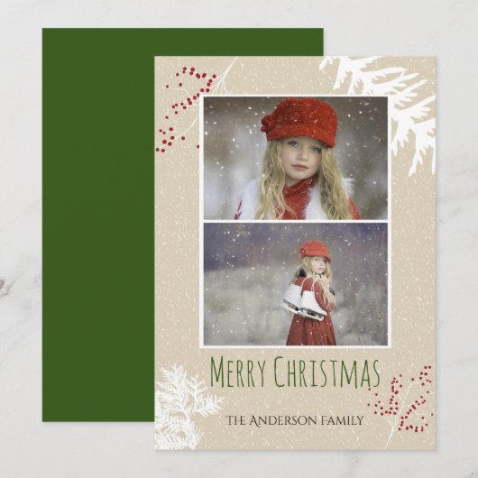 ベリー グリーン クリスマス (正面/裏面)