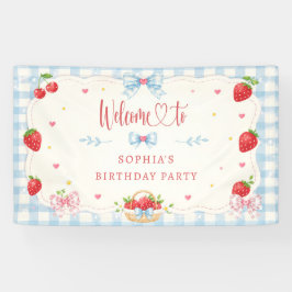 ベリー スイート ストロベリー 誕生日 横断幕