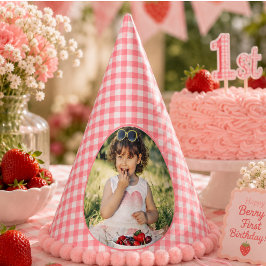 ベリー スイート ストロベリー 1歳の誕生日パーティー パーティーハット