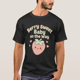 ベリー スイート ベイビー オン ザ ウェイ ストロベリー シャワー Tシャツ