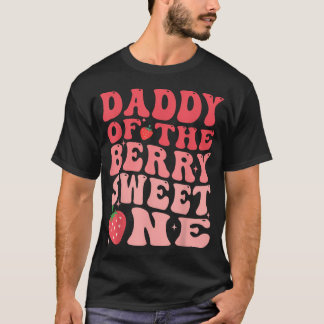 ベリー・スイート・ワンのパパ 1歳の誕生日 Tシャツ
