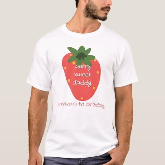 ベリー・スイート・ワンのパパ Tシャツ (正面)