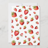 ベリー スウィート インビテーション | ベイビー シャワーの招待状 (裏面)