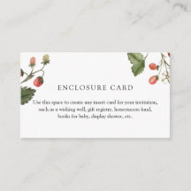 ベリー スウィート ストロベリー オーダーメイド 封入カード