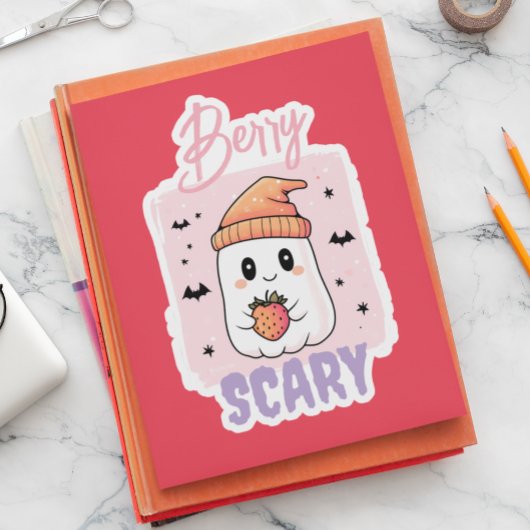 ベリー・スカリー・キュート・ゴースト・ハロウィン シール