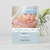 ベリー バンド フォト 出生発表 案内状 (スタンド正面)