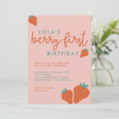 ベリー ファースト ご招待 招待状 (スタンド正面)