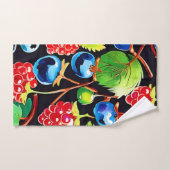 ベリー・フル・デライト・アート バスタオルセット (ハンドタオル)