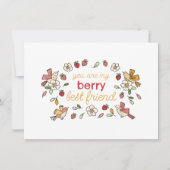 ベリー ベスト フレンド ストロベリー バレンタインデー シーズンカード (正面)