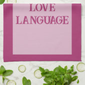 ベリー – ホワイトキッチンタオル キッチンタオル (折り畳み)