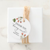 ベリー・マッチ・シャワーフェイバーに感謝 フェイバータグ (インサイチュ)