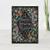 ベリー・メリー・クリスマス カード (正面)