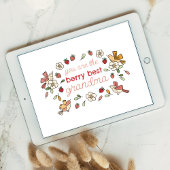 ベリ最高のーおばあちゃんイチゴ母の日 シーズンカード