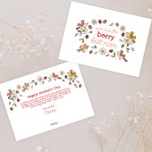 ベリ最高のーマイチゴ母の日 シーズンカード