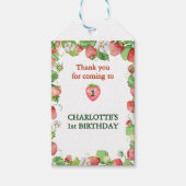 ベリ男女兼用ー甘い最初の誕生日感謝してい ギフトタグ (正面)