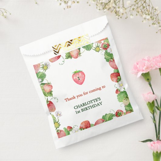 ベリ男女兼用ー甘い最初の誕生日感謝してい フェイバーバッグ (封をした状態)