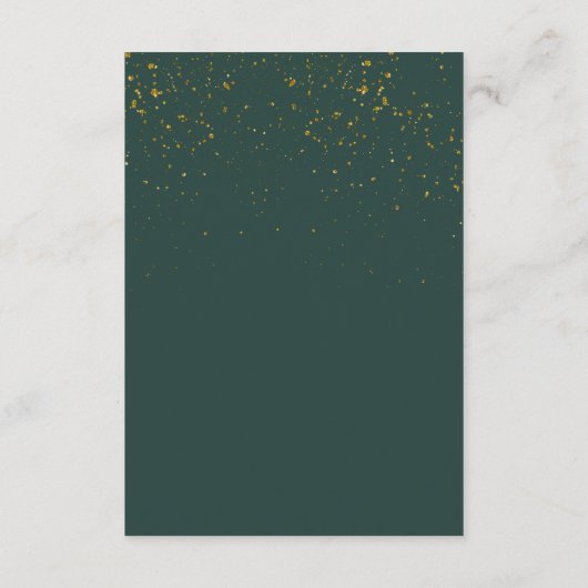 ベリ素朴ーズウィンターフローラ披露宴 エンクロージャーカード (裏面)