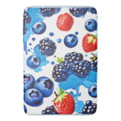 ベリ鮮やかーパターン バスマット (正面縦)