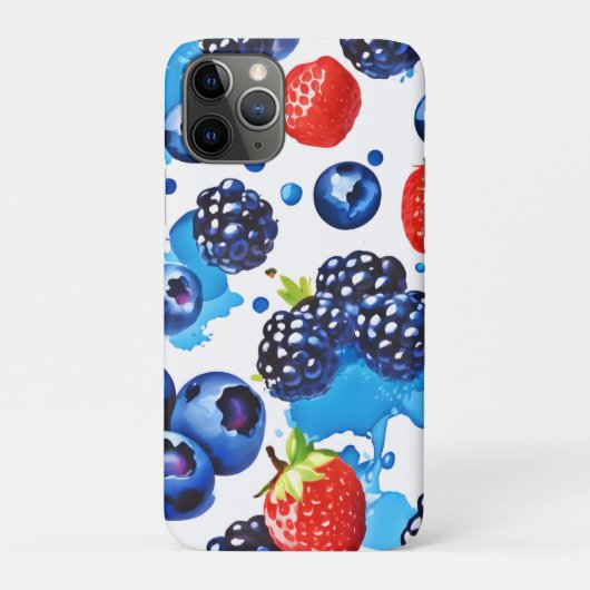 ベリ鮮やかーパターン Case-Mate iPhoneケース (裏)