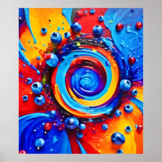 ベリ鮮やかー渦 ポスター (正面)