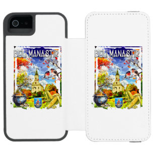 ベリ・マナスティル iPhone SE/5/5sウォレットケース
