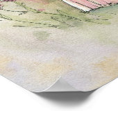 ベルかわいらしファンタジーフェアリープリント ポスター (角)