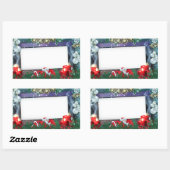 ベルが鳴る 長方形シール (シート)