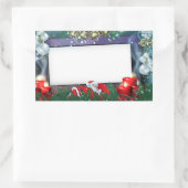 ベルが鳴る 長方形シール (バッグ)