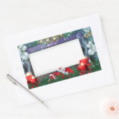 ベルが鳴る 長方形シール (封筒)