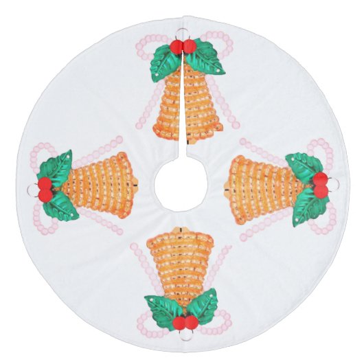 ベルとホリーツリースカート フリース ツリースカート (正面)