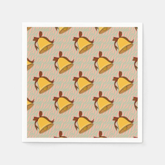 ベルとボウ スタンダードカクテルナプキン (正面)