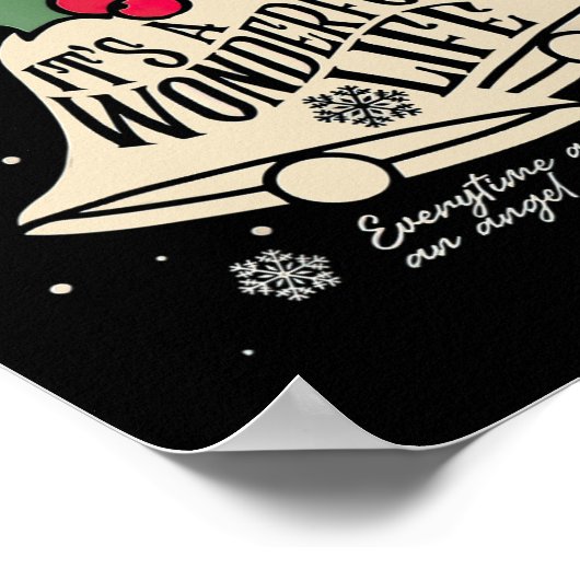 ベルのリングや輪Chrisの度に素晴らしい人生だ ポスター (角)