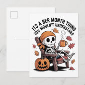 ベルの月限定のやつ、理解できないよね インビテーションポストカード (正面/裏面)