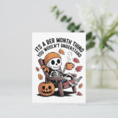 ベルの月限定のやつ、理解できないよね インビテーションポストカード (スタンド正面)