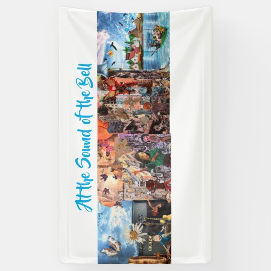 ベルの音で 横断幕 (縦)